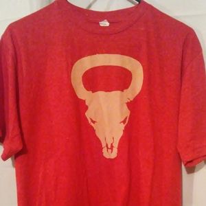 Bull logo t shirt